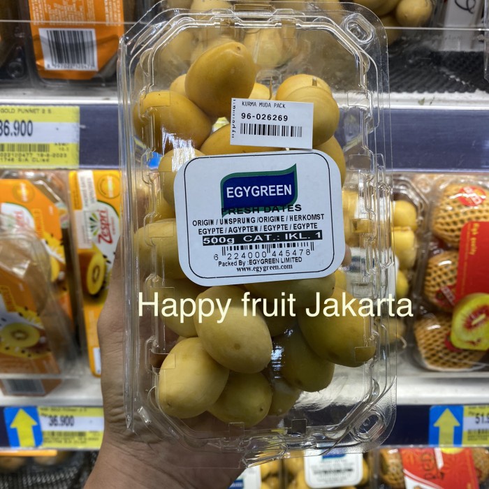 

Kurma muda fresh yellow | Promo Buah kurma mudah yellow pack 500gr
