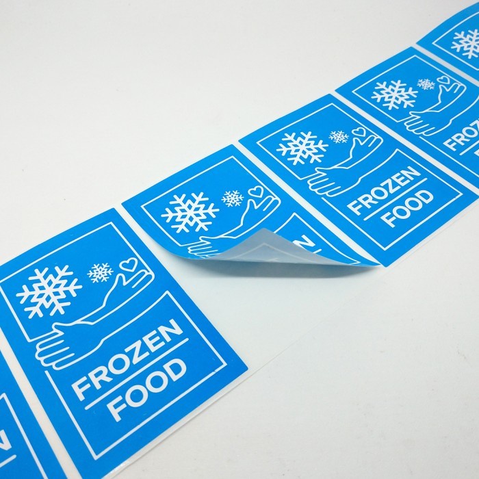 

Stiker Label Frozen Food Sticker Makanan Beku 5,5 x 8,5 cm 500pcs/roll - Putih