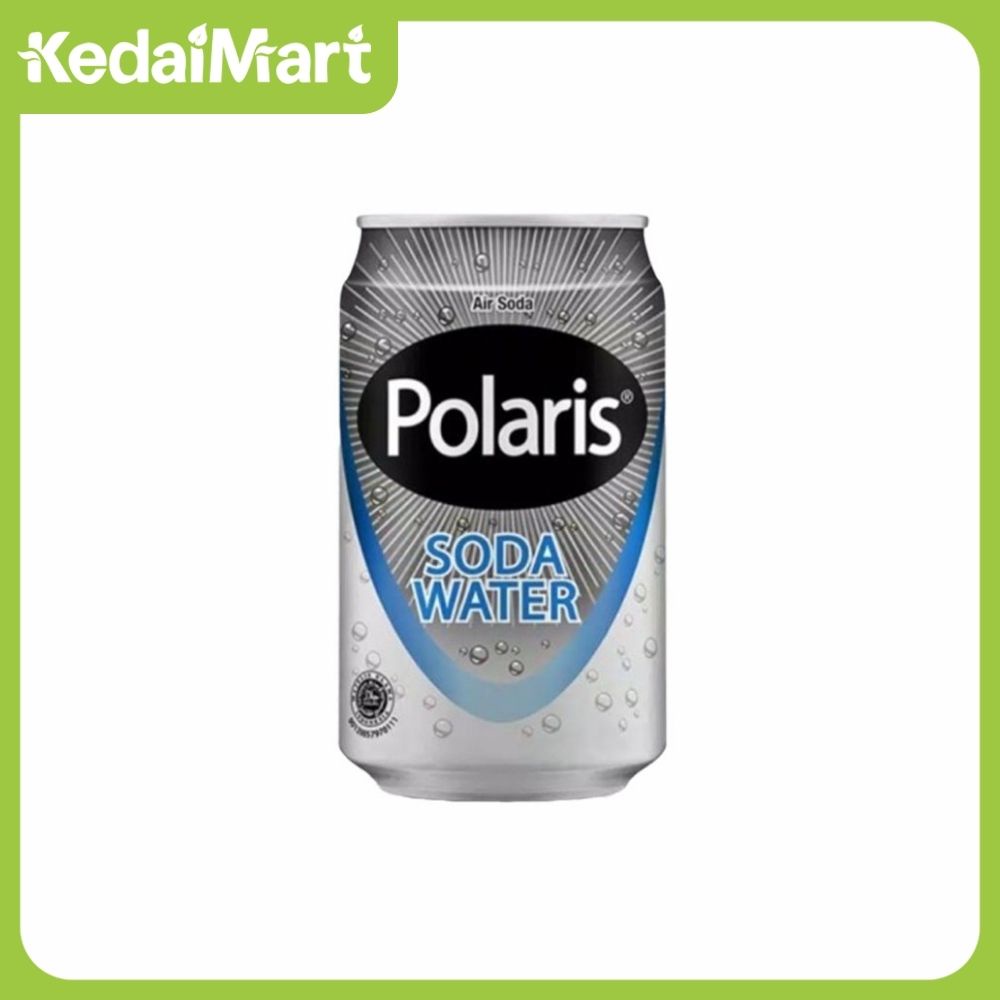 

Polaris Soda Water Kaleng 330 ml