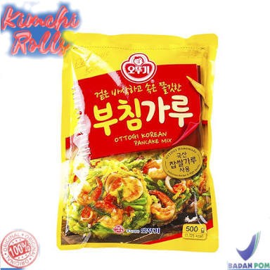 

Promo Bisa COD 500gr Ottogi Korean Pancake Mix Tepung Pajeon Martabak Korea