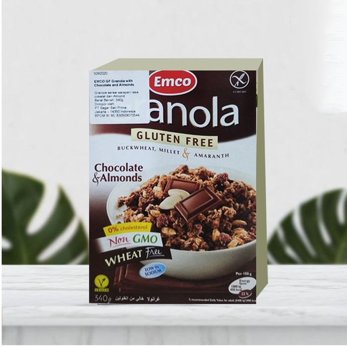 

Emco Granola with Chocolate & Almonds Gluten Free [340 gr]