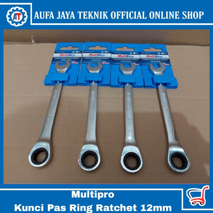 multipro kunci ring pas ratchet 12mm/pas ring ratchet 12mm