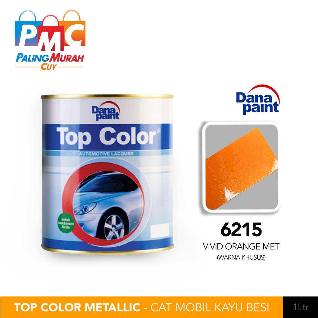Top Color Metallic 6215 Vivid Orange Met - Cat Duco