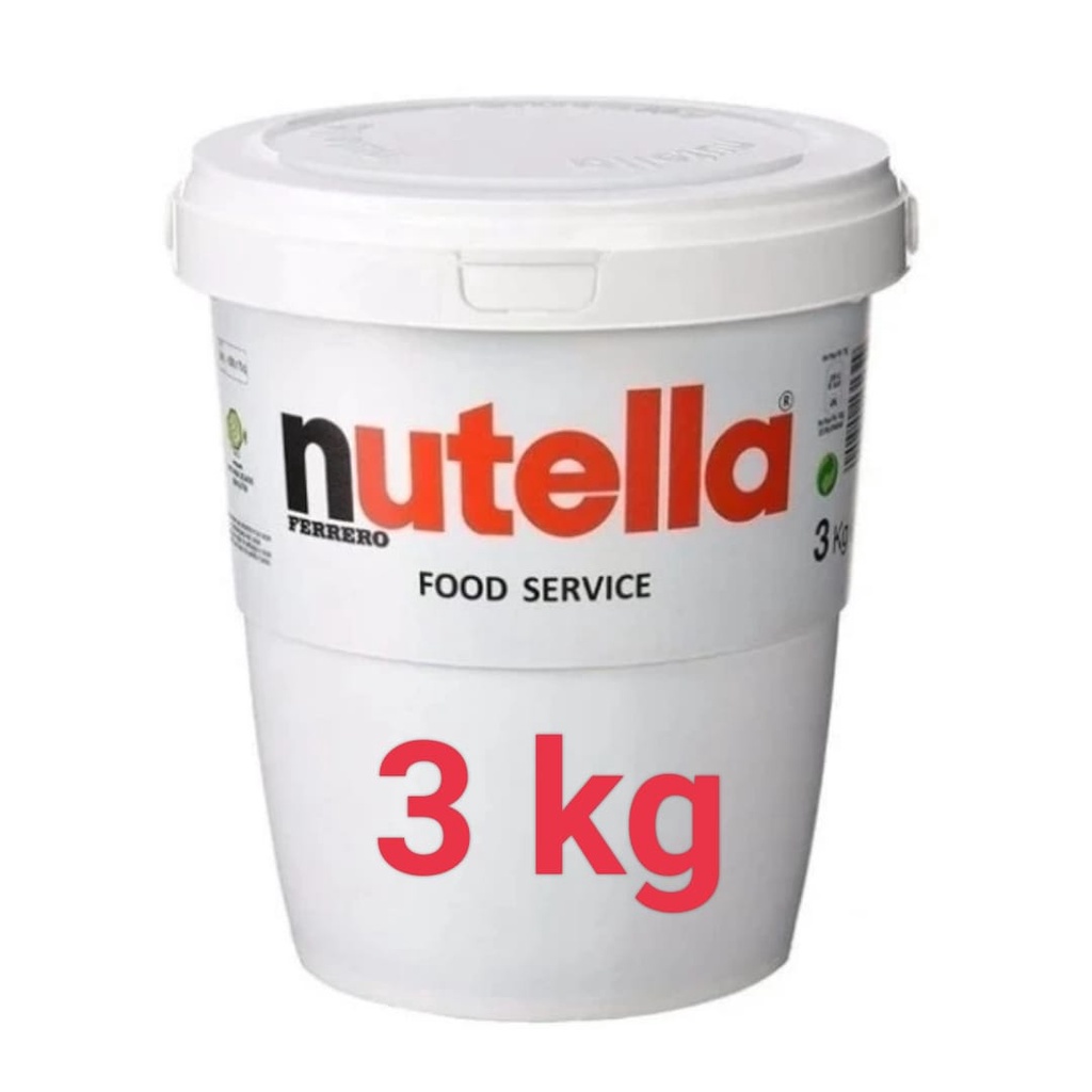 

Selai Nutella 3kg / selai cokelat kacang hazelnut nutella 3 kg