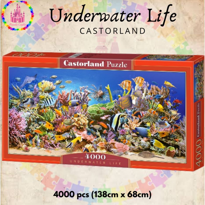 Castorland Underwater Life 4000 pcs Jigsaw Puzzle