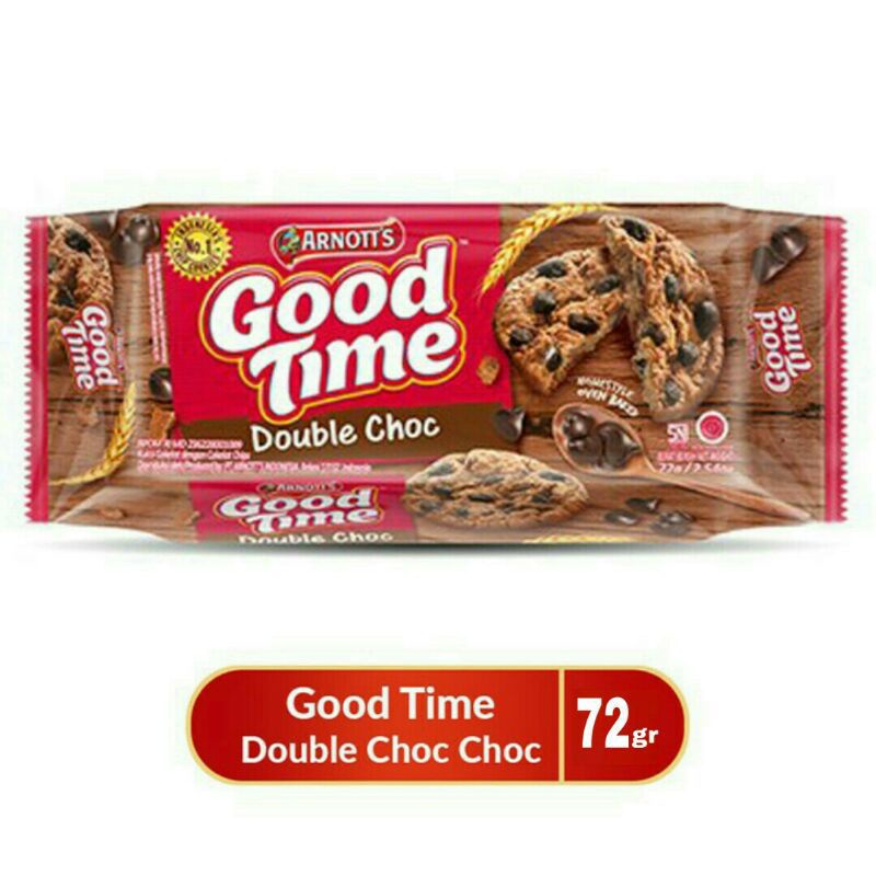 

Good Time Double Choc 72gr