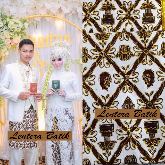 Setelan Bawahan Rok Batik Jarik Wanita Sembong Sapit Urang Pria Batik Sarimbit Pengantin Premium