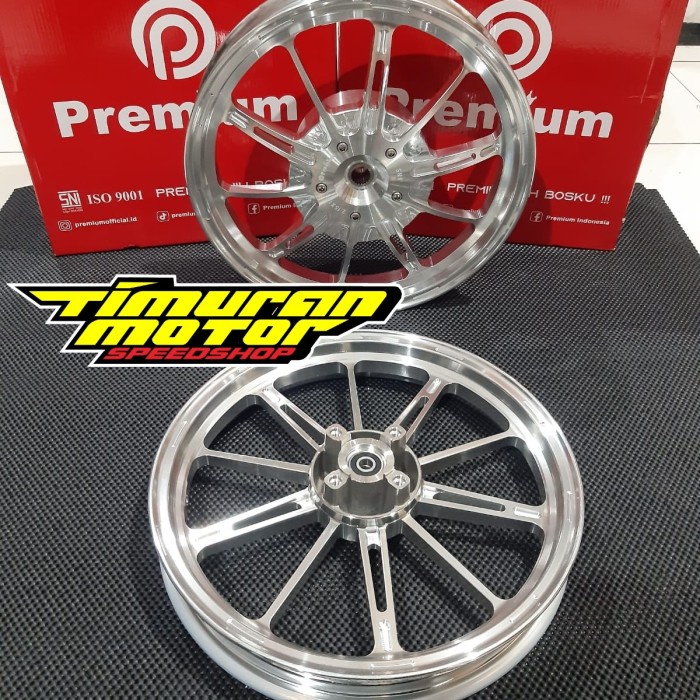 READY VELG VND PREMIUM P10 BEAT  SCOOPY  VARIO 110 CHROME 185 215 R14 ORIGINAL