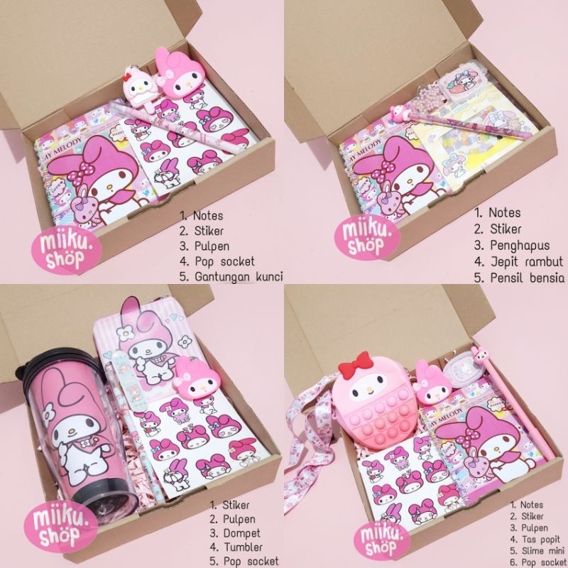 

Birdiemitrendy BIRTHDAY GIFT HAMPERS SANRIO KARAKTER MELODY