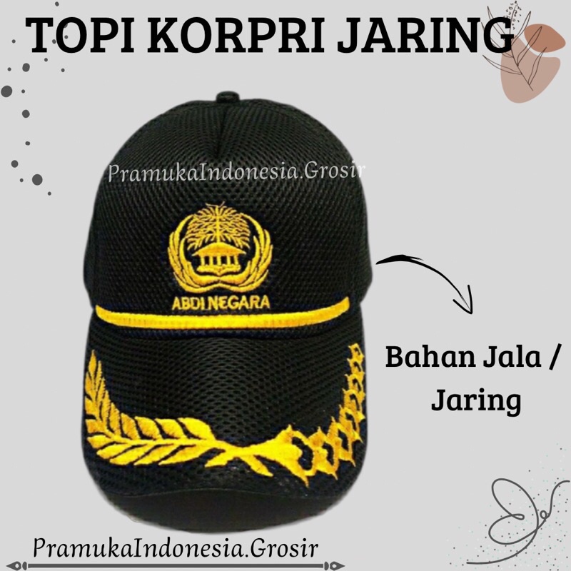 TOPI KORPRI / TOPI KORPRI JALA (JARING)