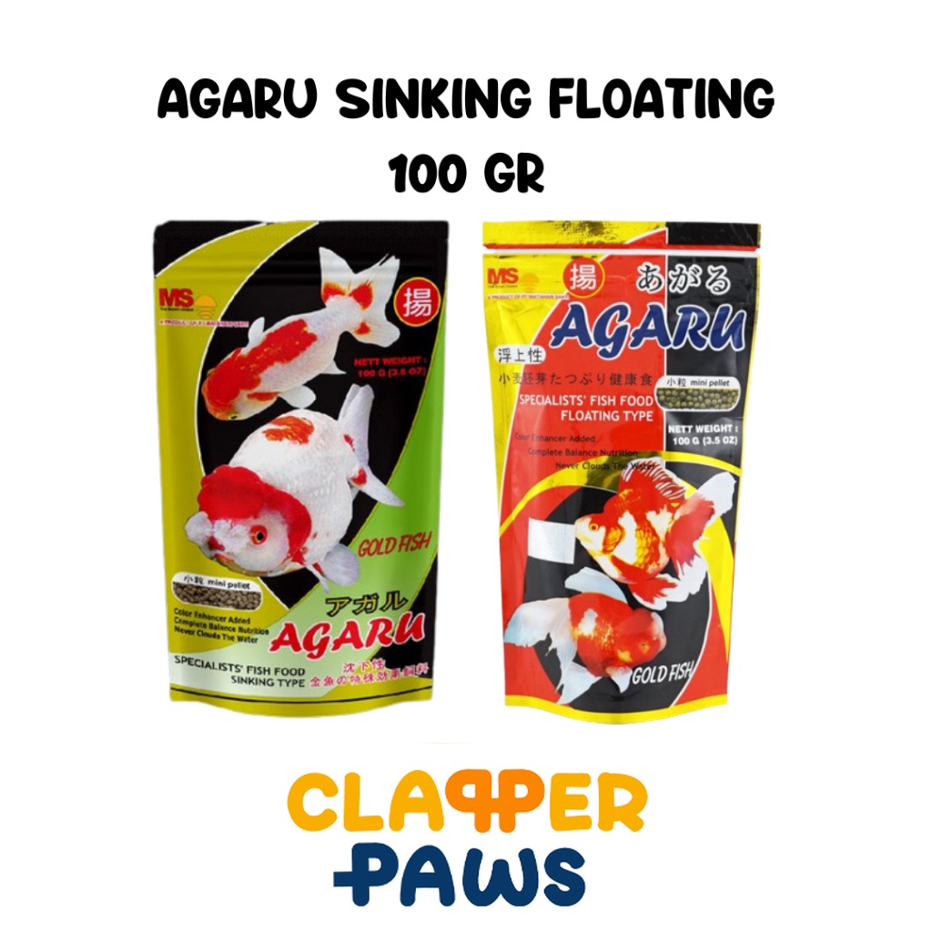 AGARU SINKING - AGARU FLOATING - MAKANAN IKAN