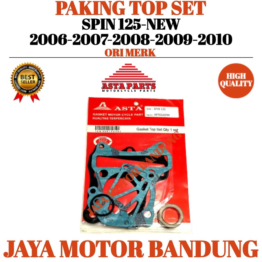 PAKING TOP SET SPIN PERPAK PAKING SPIN 125-NEW TAHUN 2007-2008-2009-2010 - ASTA PARTS