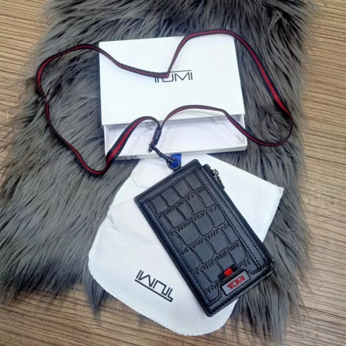 

Dompet id card lanyard wallet name tag import premium quality - N 33
