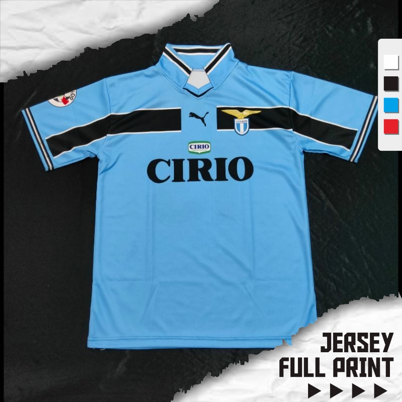 Jersey Retro Lazio 1998 Full Printing