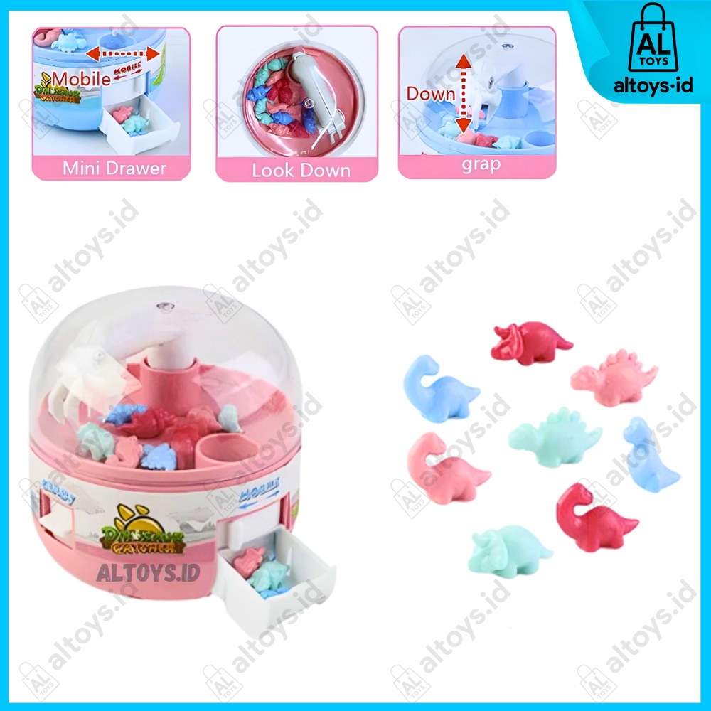 MAINAN MESIN CAPIT MINI MC540 MAINAN ANAK-ANAK MESIN CAPIT BONEKA / DINO SURUS MAINAN MESIN CAPIT MI