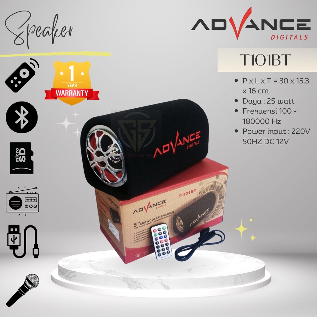 Advance t101bt best sale