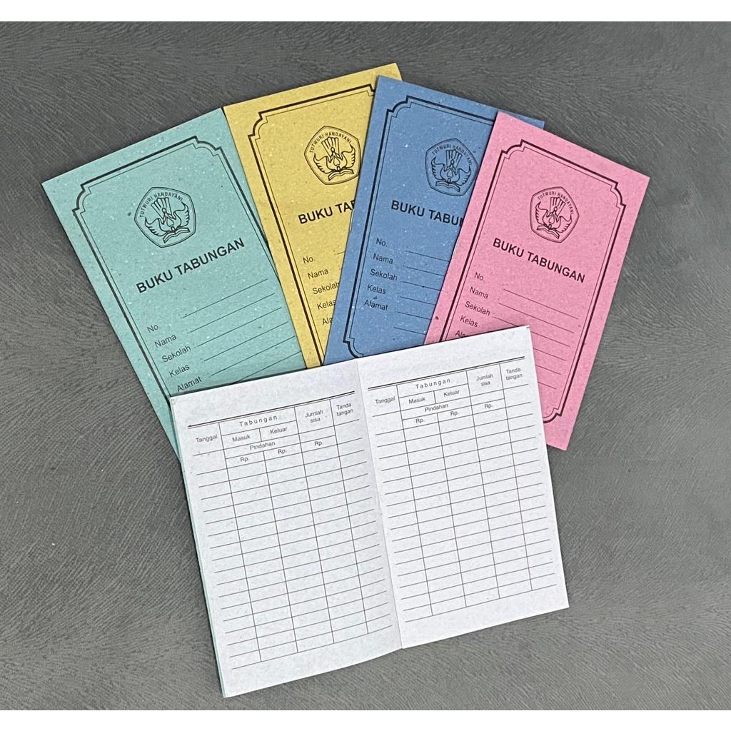 

Buku Tabungan Anak Sekolah Merk " AS " [ MS ]