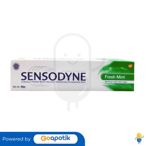 Sensodyne Freshmint Pasta Gigi 40 Gram Tube