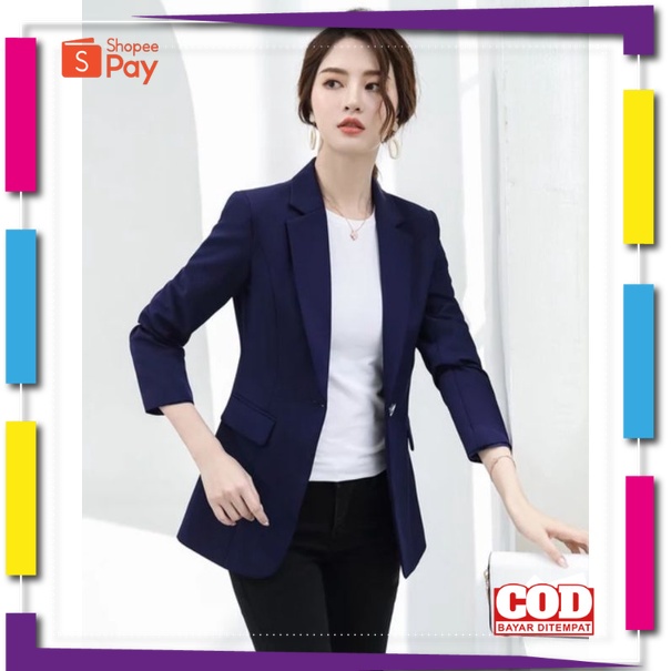 PREMIUM KOREAN STYLE / Jas Blezer Wanita Korea/Jas Wanita Blazer/Jas Wanita