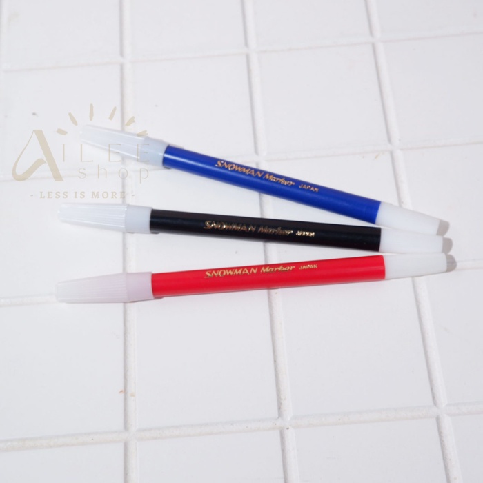 

Spidol Sowman Kecil PW1A / Snowman Marker PW-1A / HITAM BIRU MERAH
