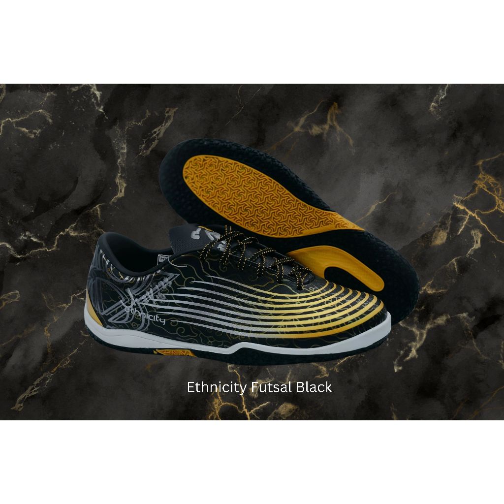 Sepatu Futsal Veight (V8) Ethnicity Black IN
