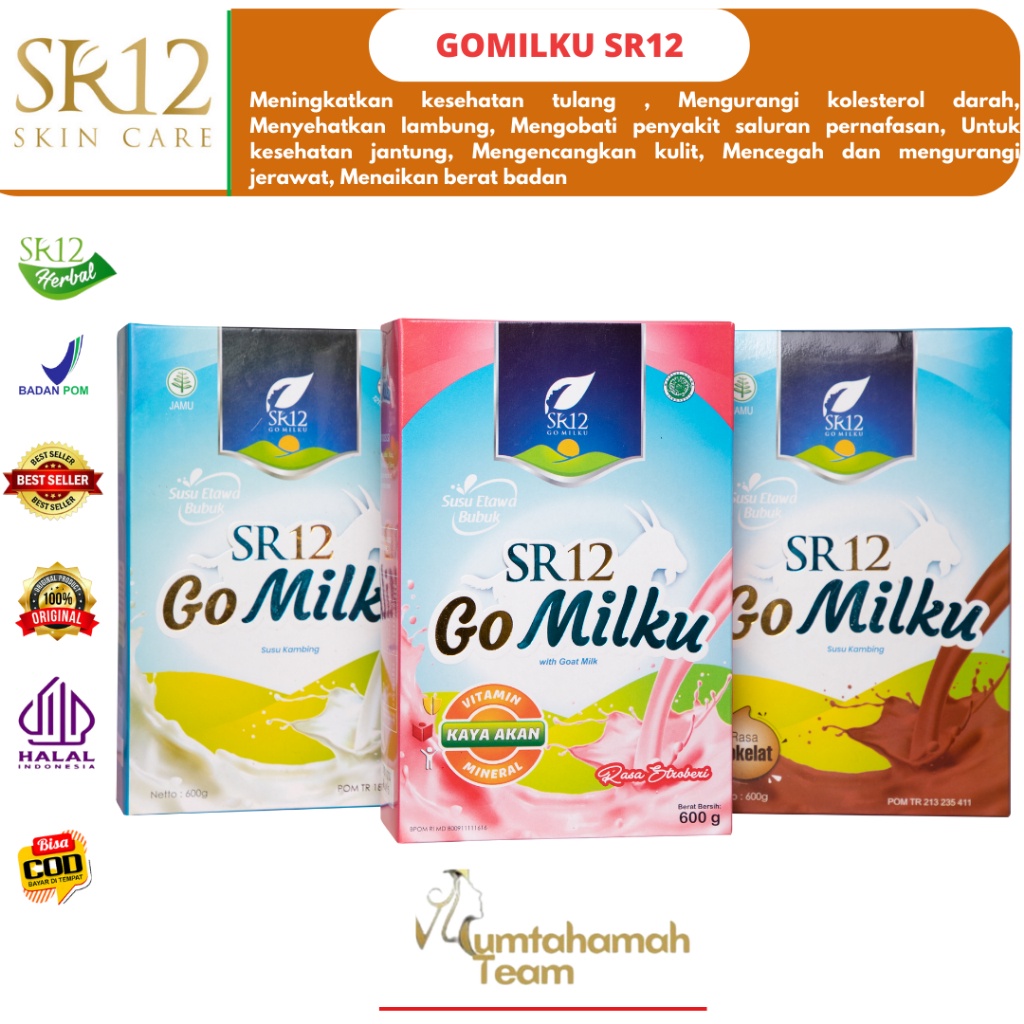 

Gomilku SR12 / Susu Kambing Ettawa SR12