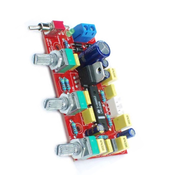 MURAH-  Lm1036 Op-Amp Hifi Amplifier Preamplifier Board Produk Jadi Ac- 1.2.23