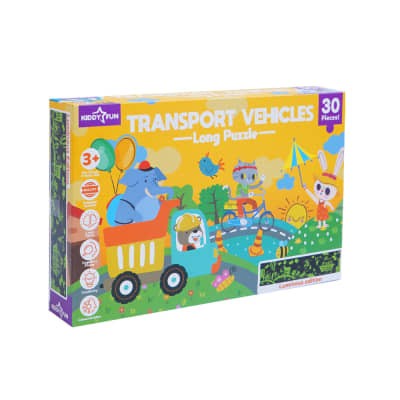 Kiddy Fun Puzzle Transport Vehicle 8012