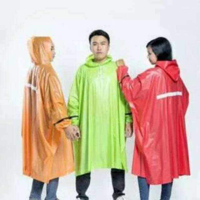 Jas hujan ponco lengan colour gajah - jas hujan ponco  - jas hujan batman -jas hujan kalong jumbo