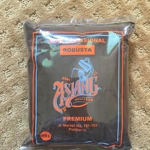 

Kopi Bubuk ASIANG pontianak 500gr Kopi legendaris khuntien