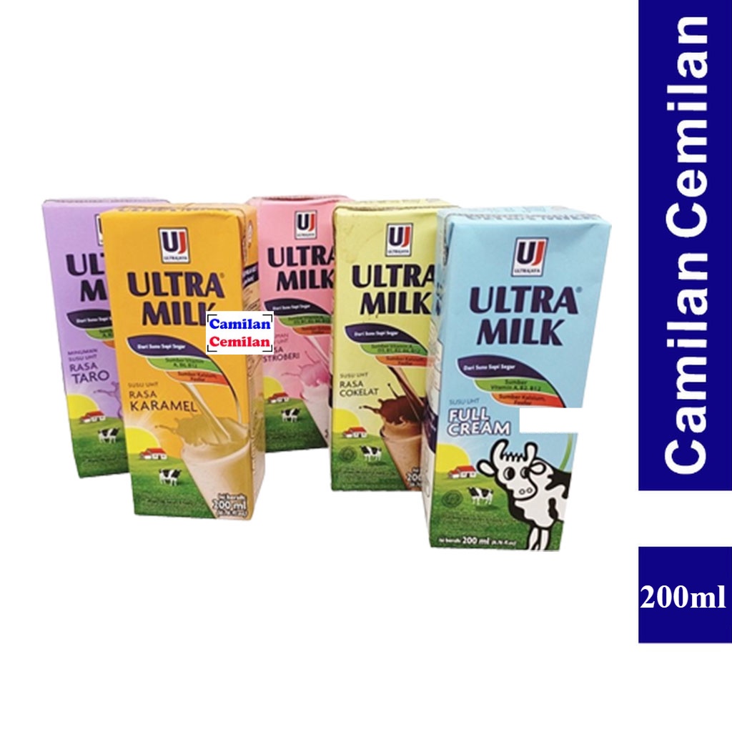 Susu UHT Ultra Milk 200 ml