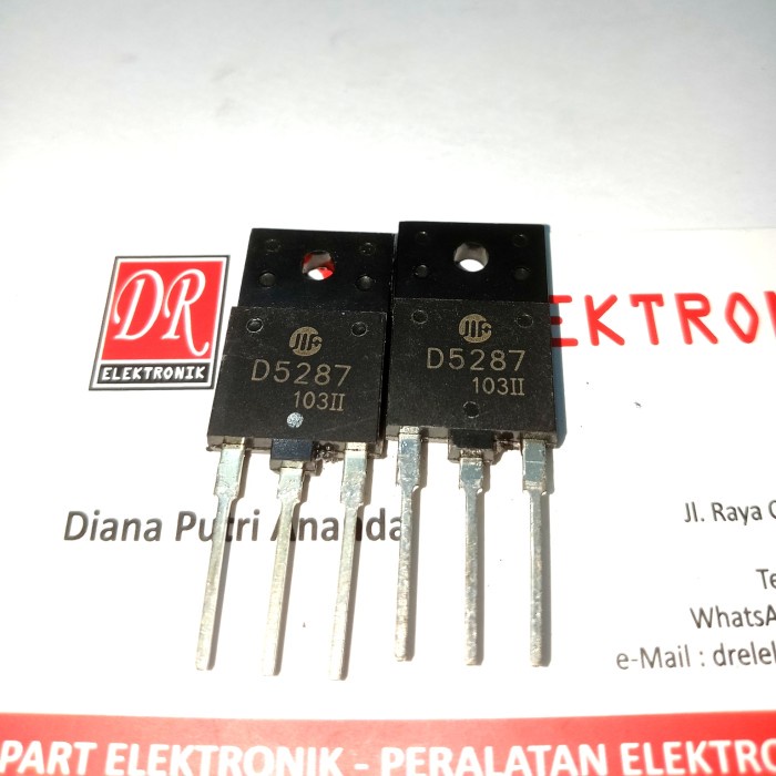 TRANSISTOR Transistor D5287 TR 2SD5287 Bagus D 5287 SD5287 LA27