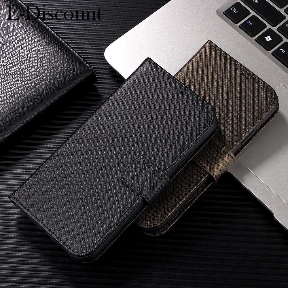 New Flip Case For Sony Xperia 1 III Cover Diamond Pattern Card Slot Soft Silicone External Leather S