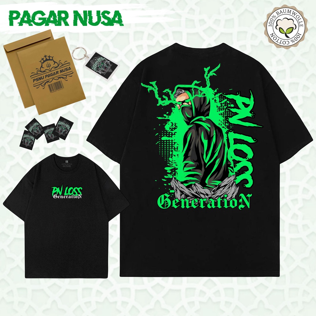 Kaos Pagar Nusa Delapan Enam PN-LOSS-GENERATION Kaos Single Fighter Gasmi  Ligas Srikandi 1986