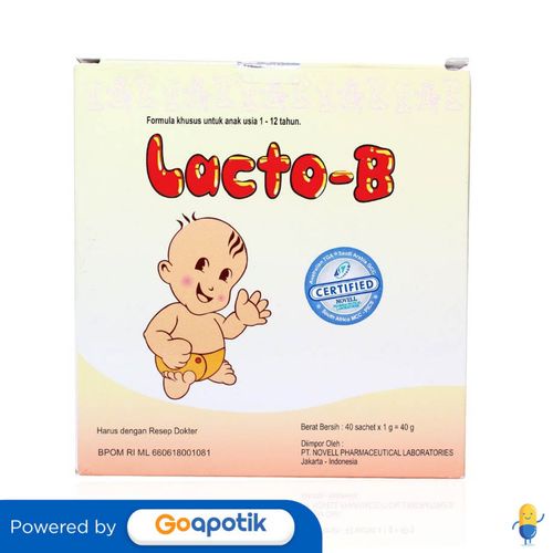 Lacto-B 1 Gram Serbuk Box