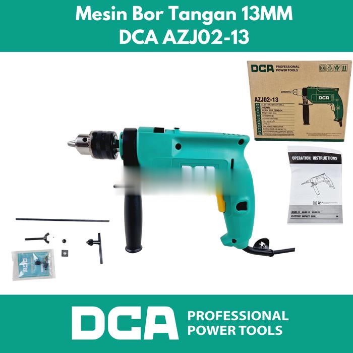 Mesin bor tangan 13mm drill driver AZJ02-13 DCA AZJ 02-13 -srt