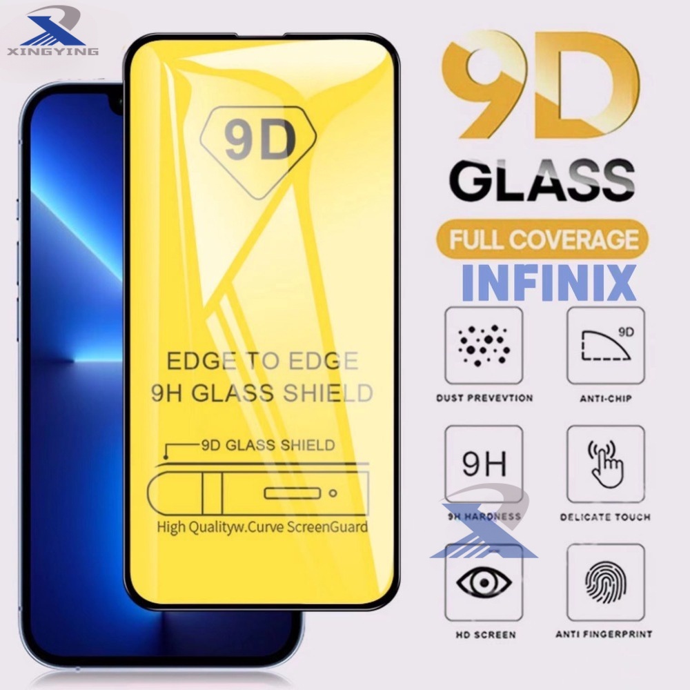 9H Full Cover Tempered Glass for Infinix Hot 10 11 8 9 Play SPARK GO 2023 Hot 30i 20i 30 11s 20 20s 12i 10s 11s 12 Pro 10 Lite Smart 4 5 6 3 Plus Note 12 30 8 10 11 Zero Screen Protector Xingying