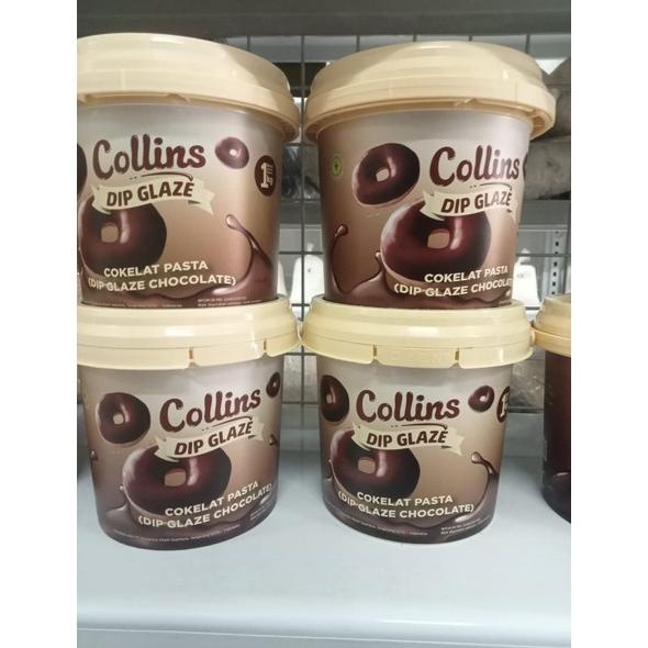 

COD PROMO DIP GLAZE COLLINS ALL VARIANT 1KG | COKLAT | TIRAMISU | STRAWBERY | CAPPUCINO | CHEESE HANYA HARI INI