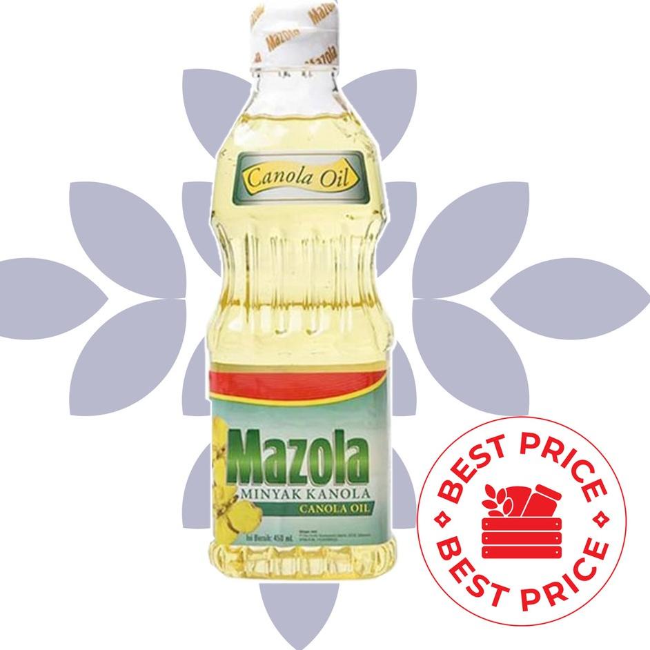 

COD New Product MAZOLA - CANOLA OIL (MINYAK CANOLA) - 450 ML (LEMAK TAMBAHAN MPASI)