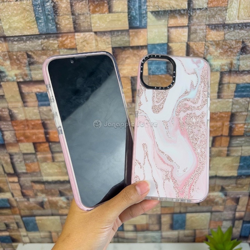 CASETIFY PINK MARBLE CASE IPHONE X XS XR 11 12 13 14 15 PRO MAX MINI