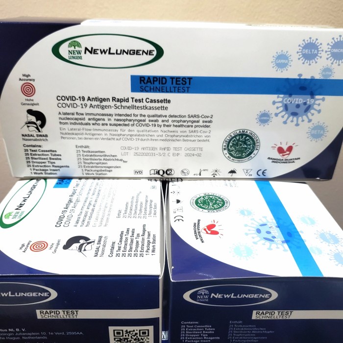 New Lungene Omicron Antigen isi 25 Test