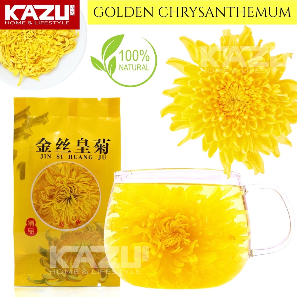 

GOLDEN CHRYSANTHEMUM FLOWER TEA / TEH BUNGA KEMBANG DRIED / TEH BUNGA KRISAN EMAS HERBAL TEA