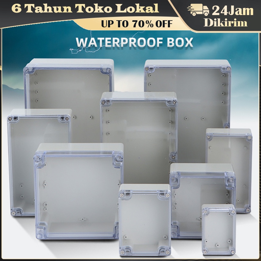 Box Panel Listrik Material ABS Dengan Tahan Air / Penutup Panel Listrik
