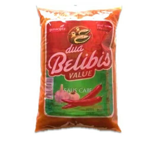 

Belibis Saus Cabe Value Bantal 1KG - PENYEDAP MAKANAN ENAK DAN HALAL I SEMBAKO