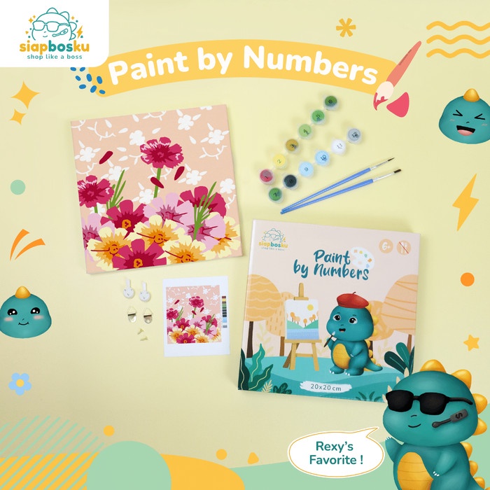 

KANVAS LUKIS PEMANDANGAN UNTUK ANAK / CANVAS PAINTING BY NUMBER - Sea View