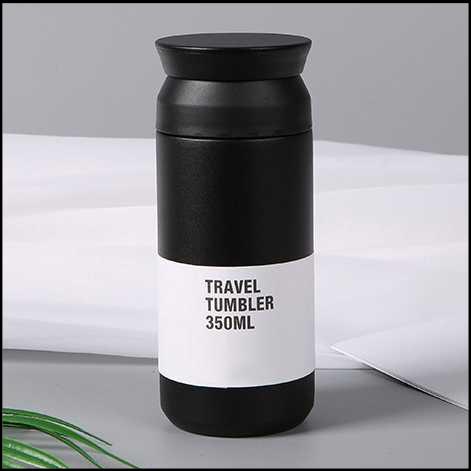 

Botol Minum Tumbler Air Panas Dingin Stainless Steel BPA Free 350ml - HS-6983