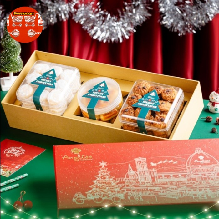 

Parcel Natal Kue Kering Hampers Christmas Cookie Premium Medan - Merry