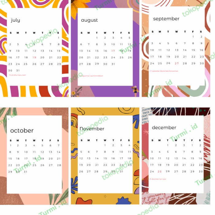 

kalender 2023 / kalender meja / kalender meja kayu aesthetic a6