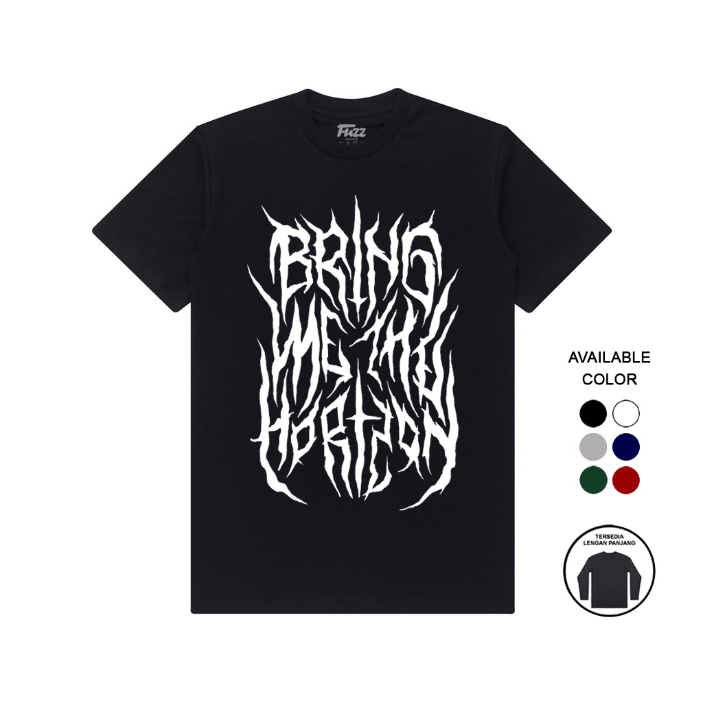 KAOS BAND BRING ME THE HORIZON T SHIRT BMTH BAJU DISTRO MUSIK METAL PRIA WANITA ORIGINAL BANDUNG