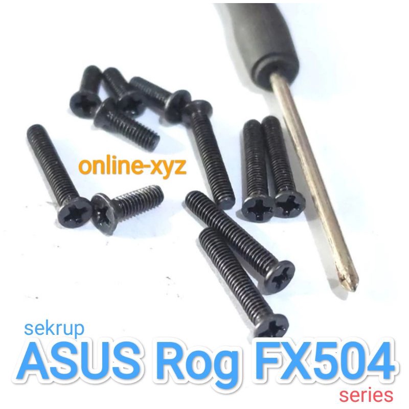 baut mur sekrup casing ASUS Rog Tuf FX504 FX504GD FX504GE FX50GM fx504g